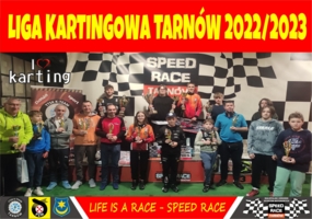 Najlepsi uczestnicy Tarnowskiej Ligi Kartingowej